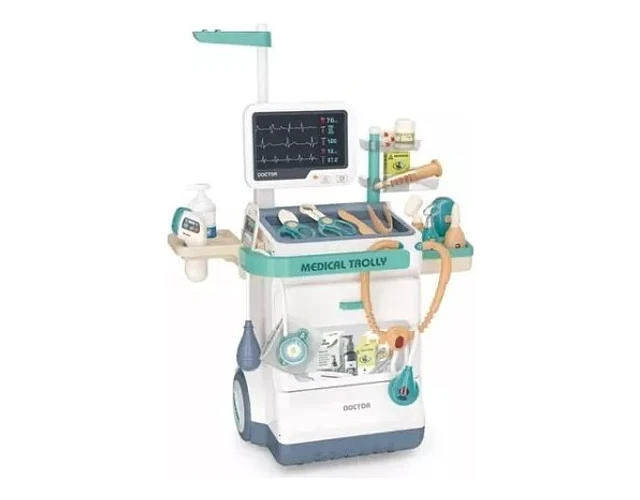 SET DE JUEGO CONSULTORIO MEDICO ELECTROCARDIOGRAMA - 1