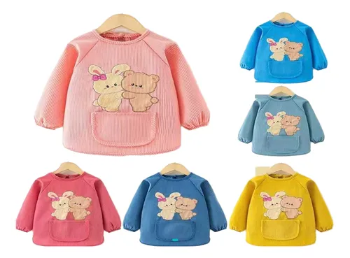 DELANTAL O BABERO PARA BEBES - 1