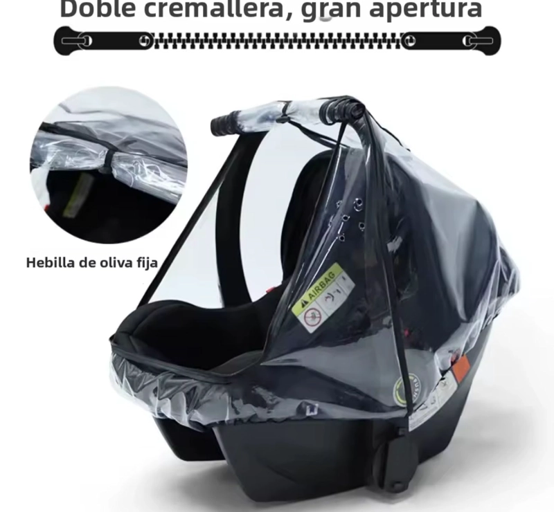 COBERTOR FUNDA CUBRE HUEVITOS BEBE IMPERMEABLE - 2