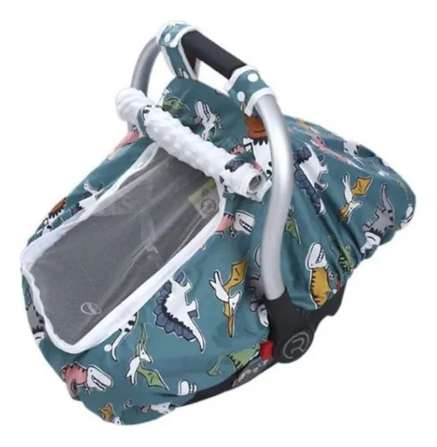 TOLDO COBERTOR CUBRE HUEVITO BEBE AUTO - 1