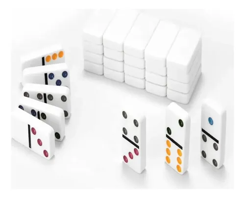 DOMINO DE COLORES CAJA METALICA - 2