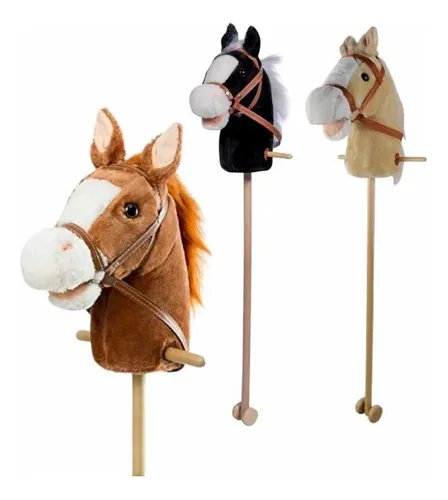 CABALLITO DE PALO CON RUEDAS PARA NIÑOS - 1