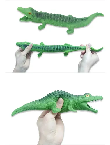 SQUISHY DE ARENA COCODRILO ANTIESTRES - 1