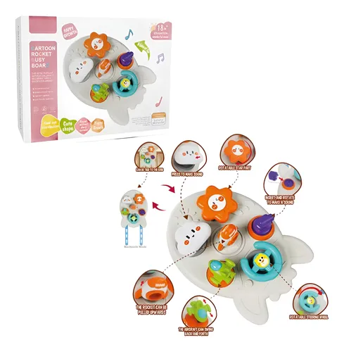 JUGUETE INTERACTIVO NAVE ESPACIAL BEBES - 1
