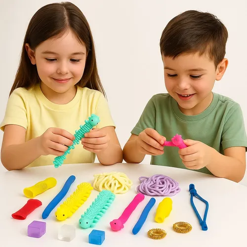 PACK SENSORIAL ANTIESTRES PARA NIÑOS DIVERTIDO - 1