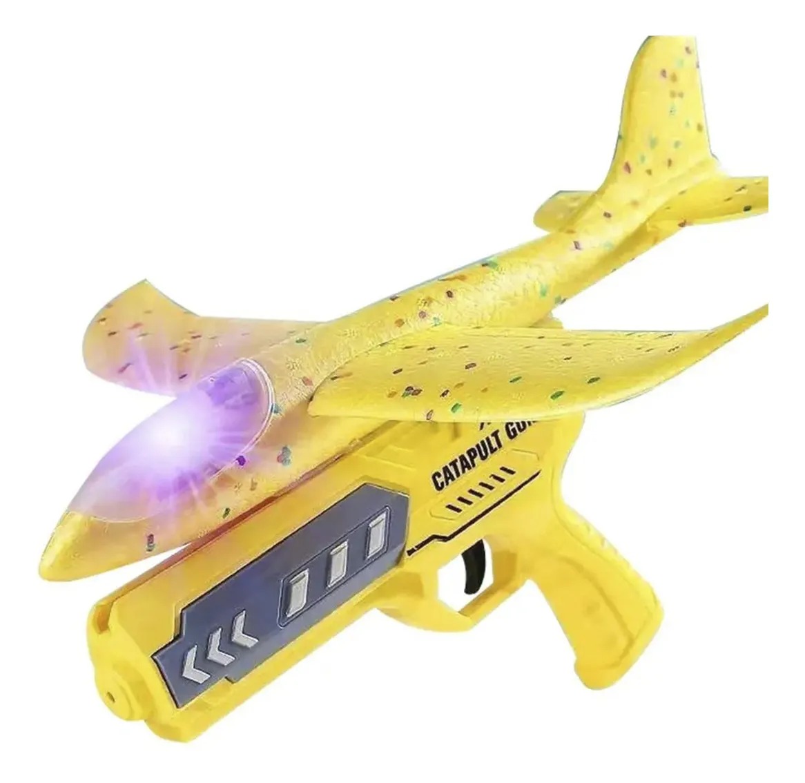 AVION DE PLUMAVIT CON LANZADOR - 1