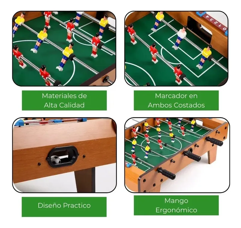TACA TACA JUEGO FUTBOL DE MESA - 3