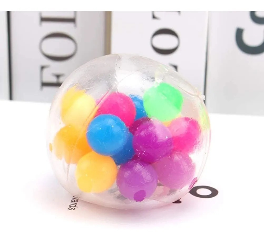 PELOTA LED ANTIESTRES DE SILICONA TERAPIA - 1