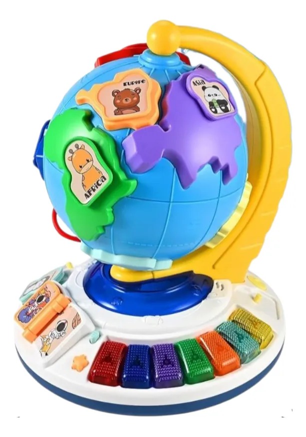 GLOBO TERRAQUEO EDUCATIVO PARA NIÑOS CON LUCES - 1