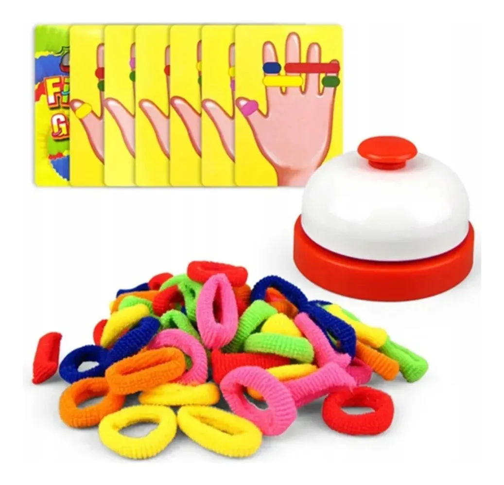 JUEGO DIDACTICO DE PATRONES DE ANILLOS CON ELASTICOS - 2