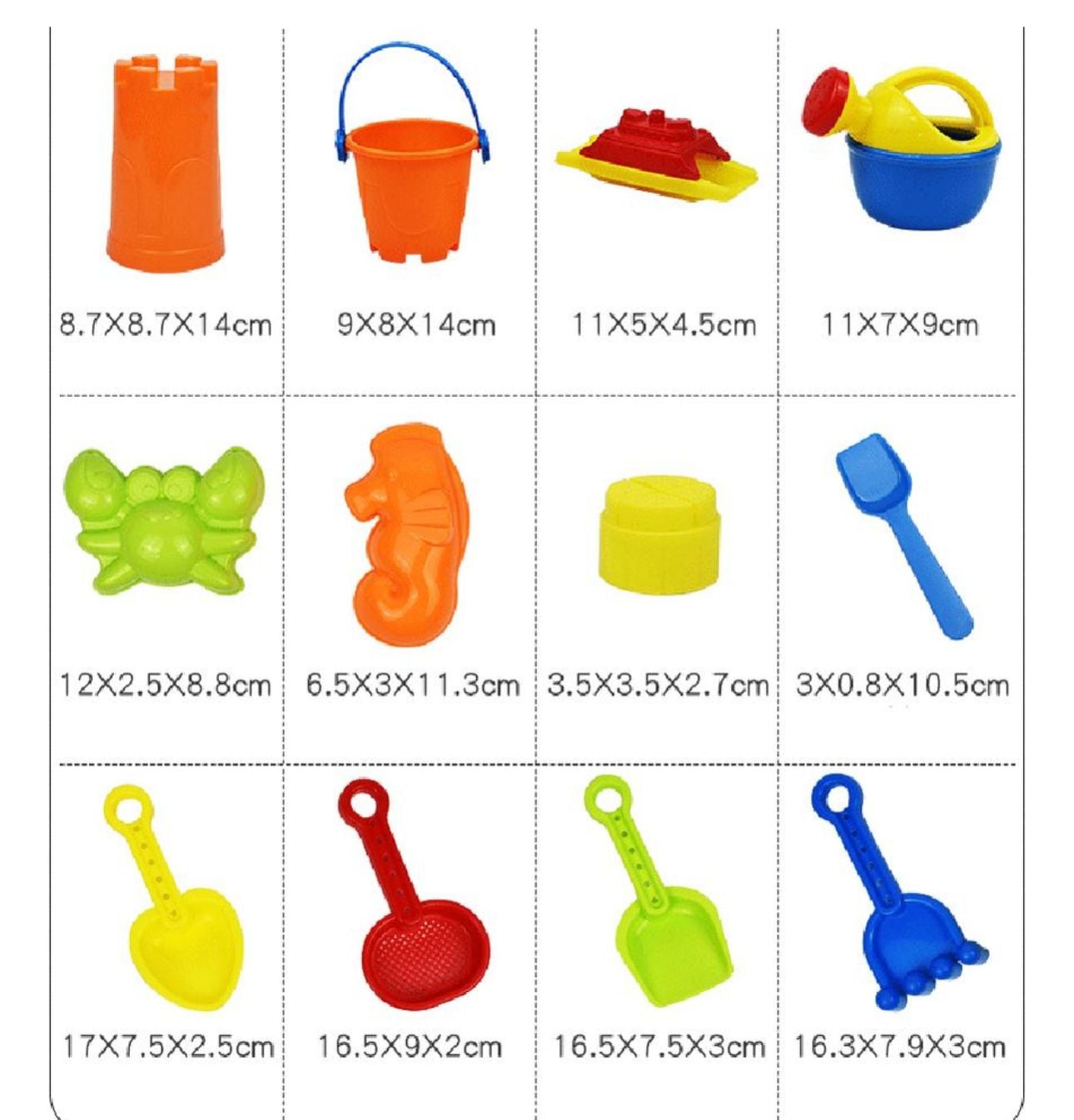 MESA DE ARENA JUEGO DE PLAYA PARA NIÑOS VERANO - 3