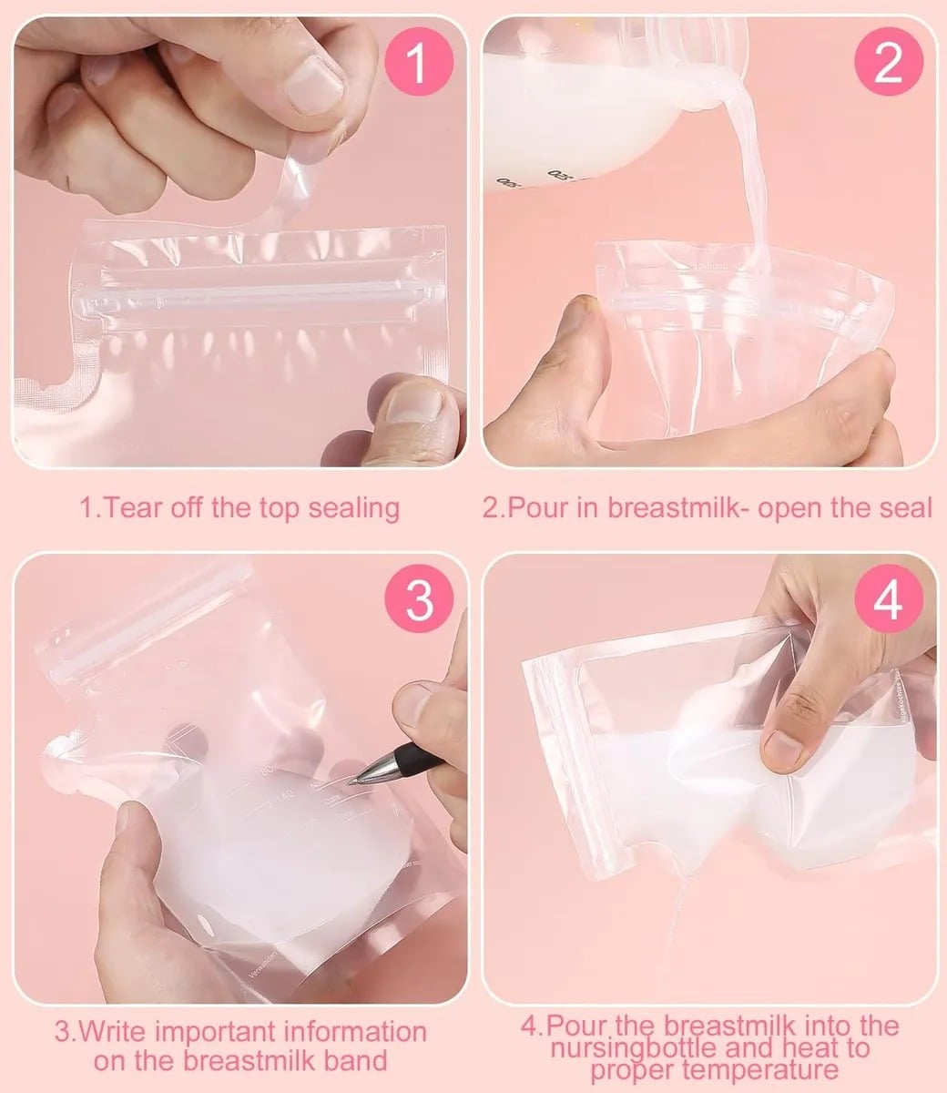 PACK 30 BOLSAS DE LECHE MATERNA 250 ML - 3