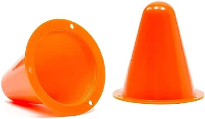 SET MINI CONOS MULTICOLOR 9 CM PARA AGILIDAD Y COORDINACION - 2