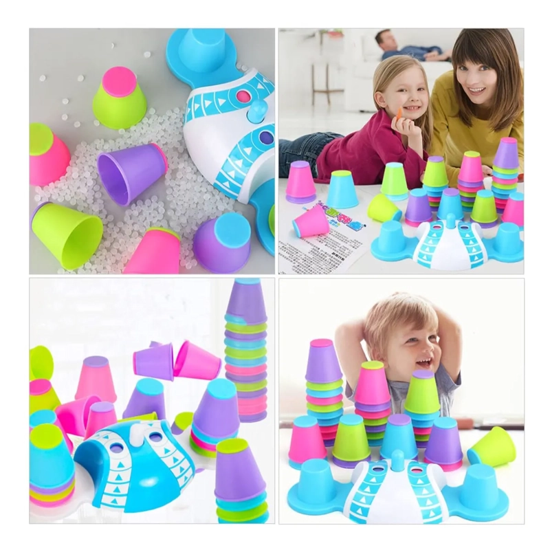 DIVERTIDOS VASOS APILABLES PARA NIÑOS - 2