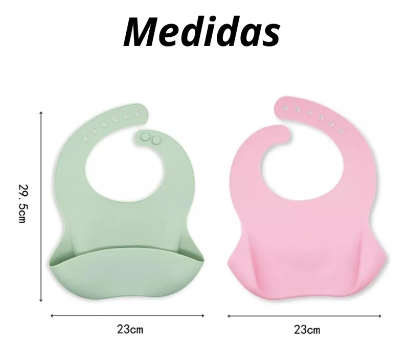 BABERO DE SILICONA AJUSTABLE - 2