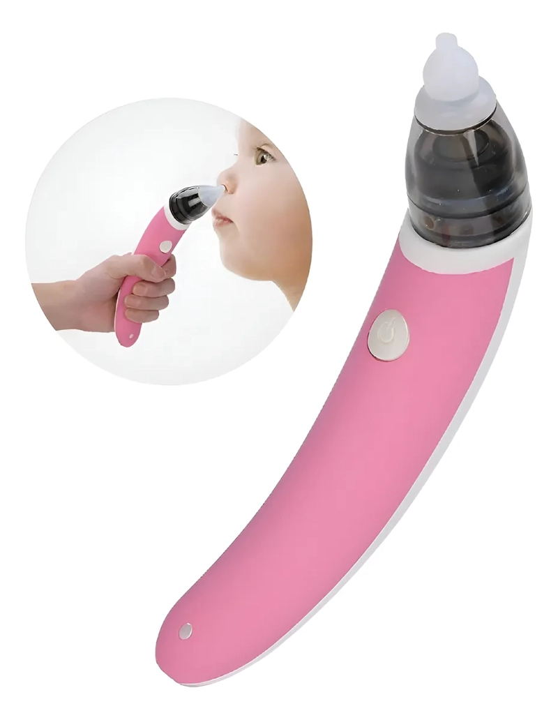 ASPIRADOR NASAL ELE CTRICO PARA BEBE/SACA MOCO RECARGABLE USB - 1