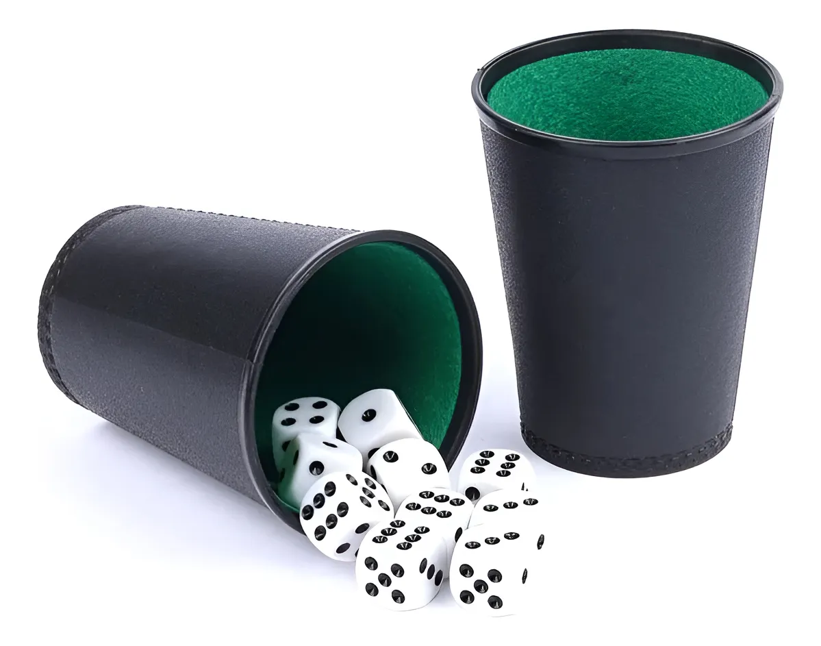 JUEGO DE MESA VASO + DADOS - DIVERSION - 1