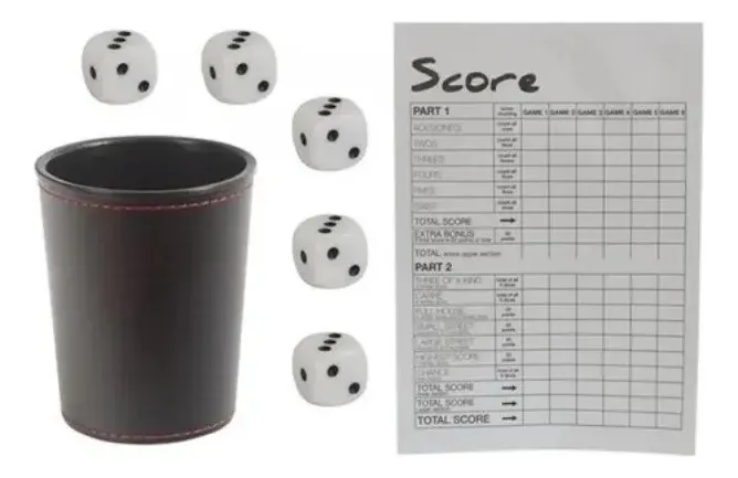 JUEGO DE MESA VASO + DADOS - DIVERSION - 2