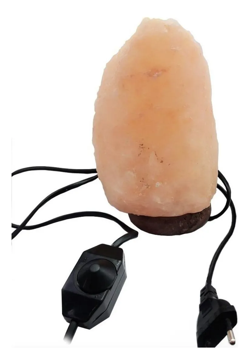 LAMPARA DE SAL DEL HIMALAYA PIEDRA DE 2 A 3 KG - 4