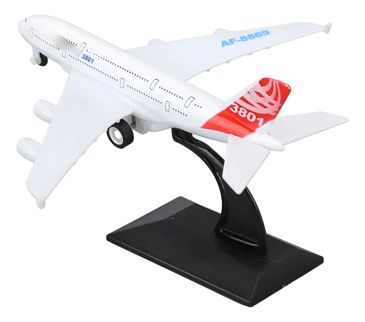 AVION DE COLECCION, METALICOS CON BASE DECORATIVO - 1
