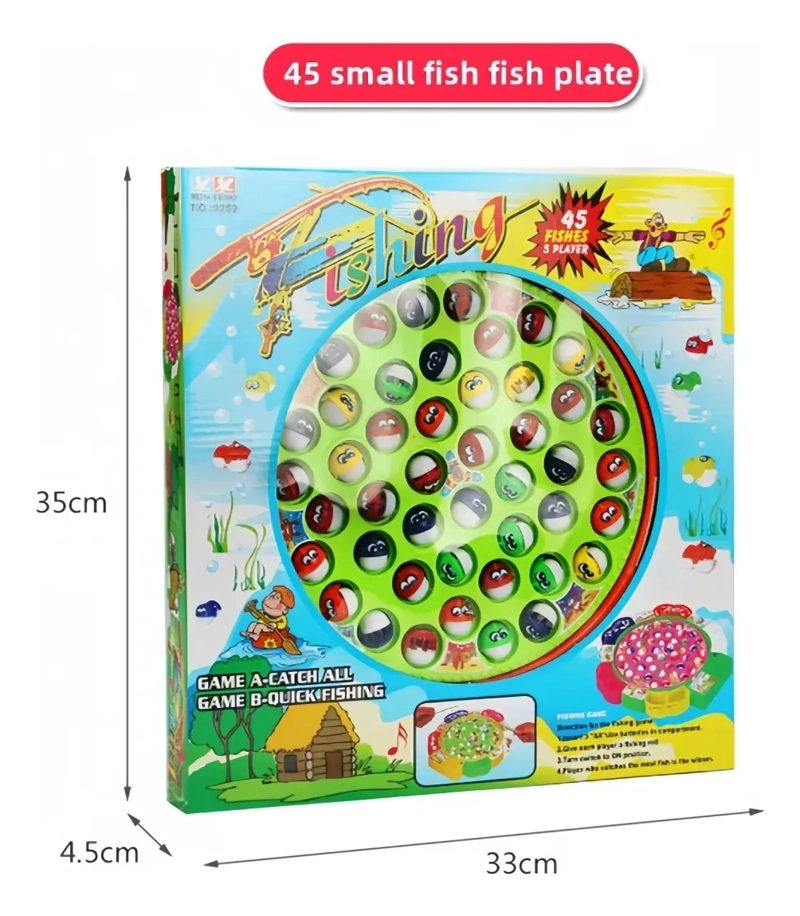 JUGUETE DE PESCA ELE CTRICO GIRATORIO MUSICAL - 2