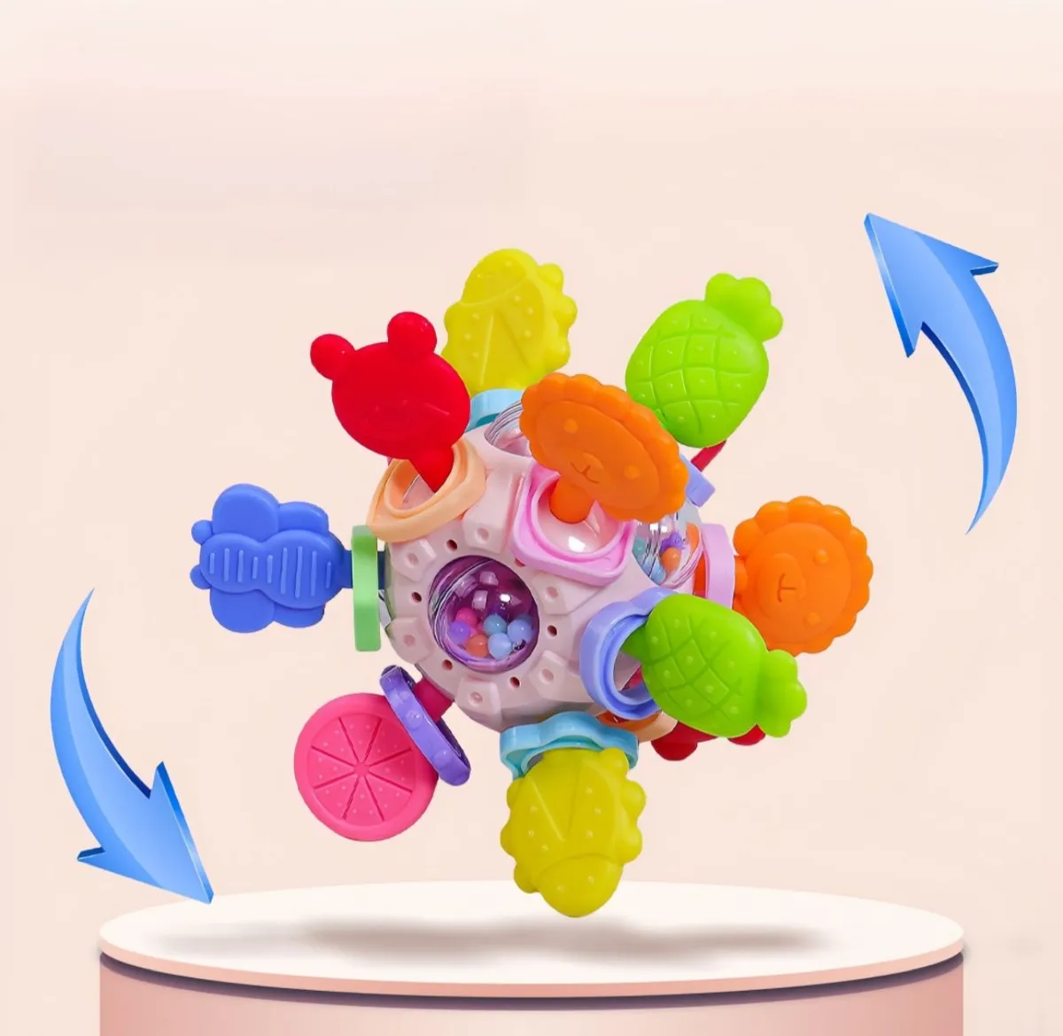 JUGUETE SONAJEROS PARA BEBE S SENSORIALES ENTRENAMIENTO - 2