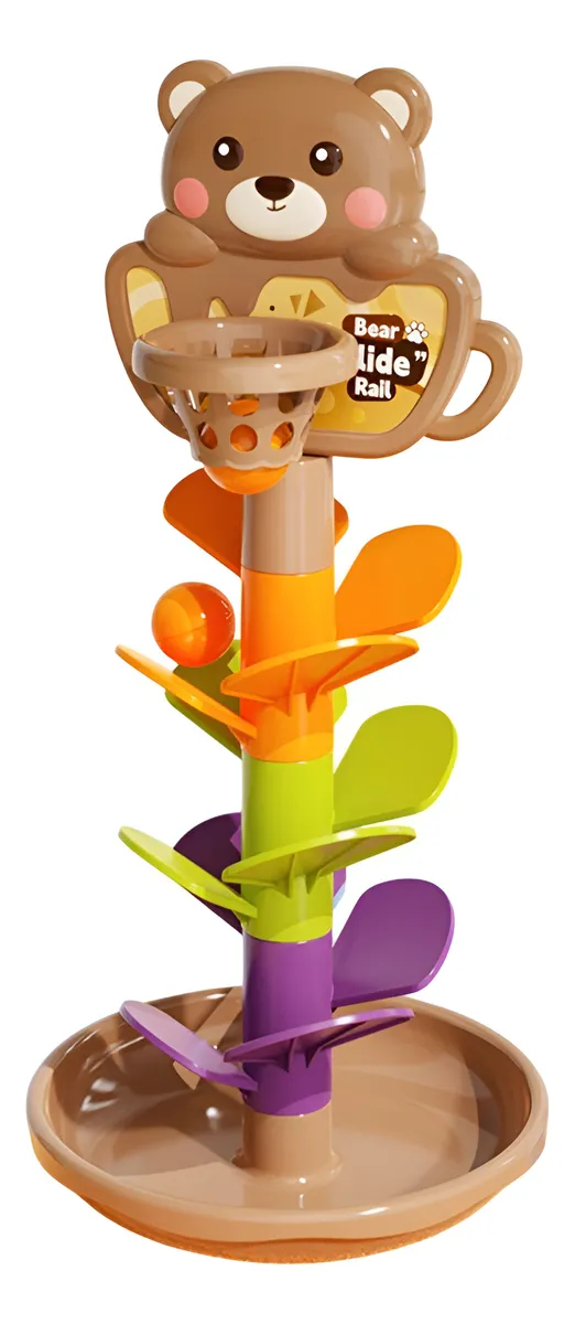 TORRE DE BOLAS INFANTIL OSO DIDACTICA - 1