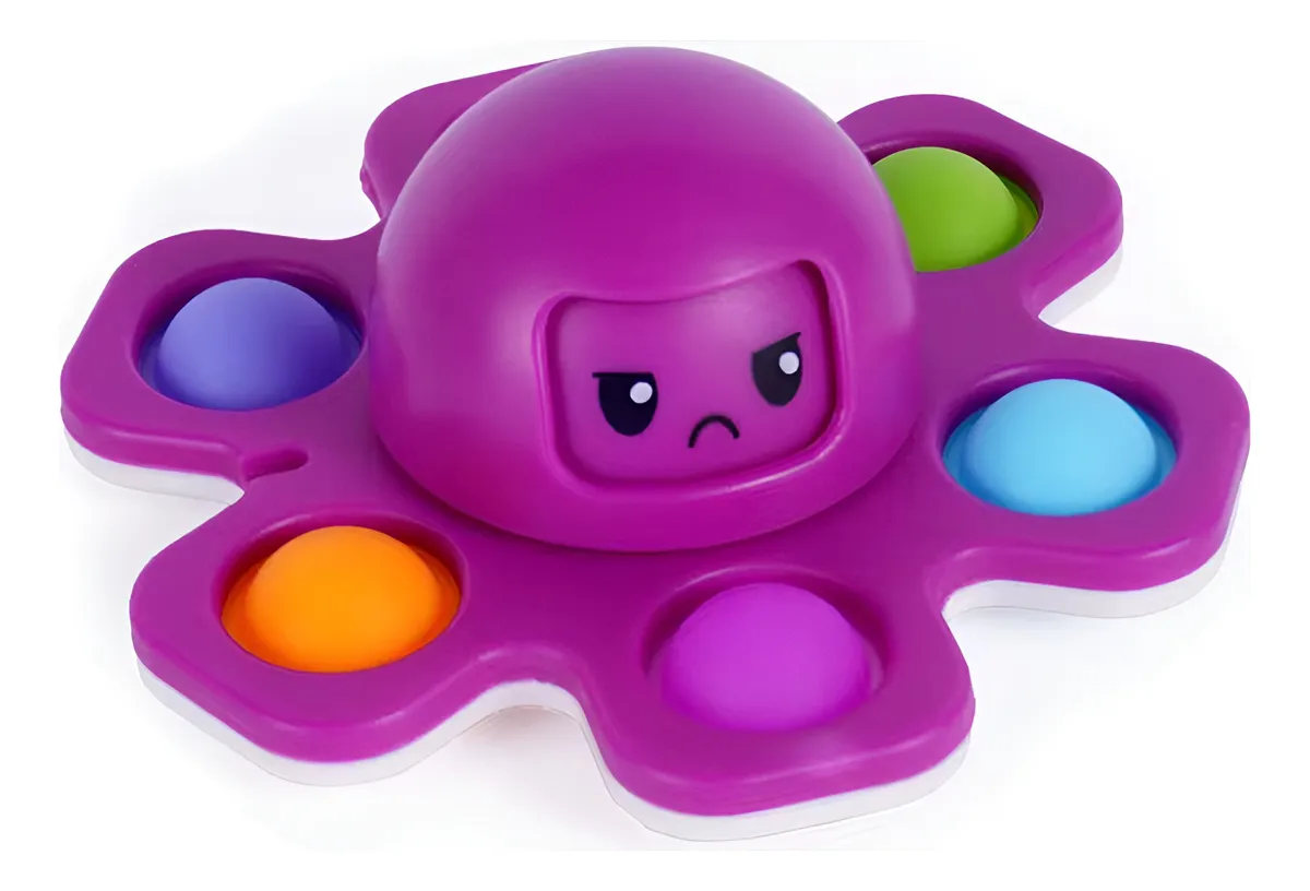 PULPO SPINNER JUGUETE SENSORIAL ANTIESTRE S - 1