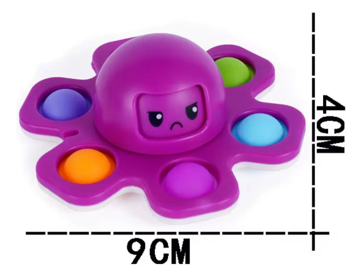 PULPO SPINNER JUGUETE SENSORIAL ANTIESTRE S - 2