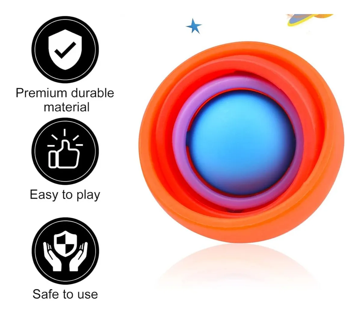 SPINNER ANTIESTRE S GIRATORIO JUGUETE SENSORIAL - 2