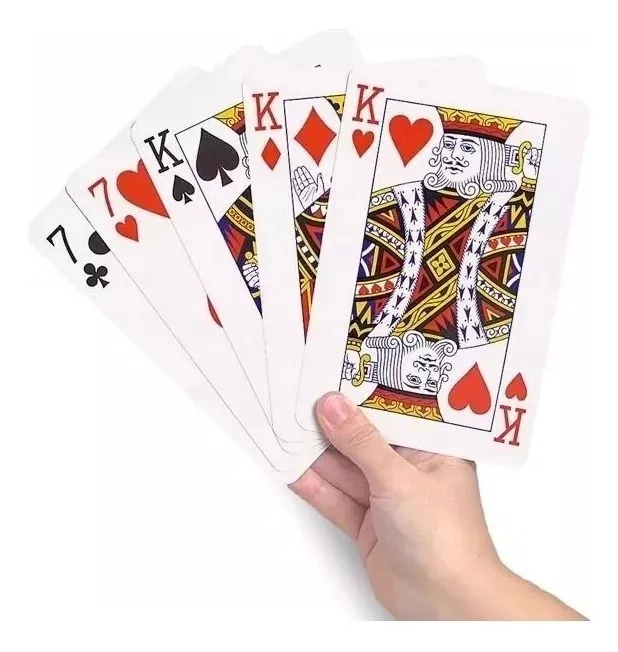 MAZO DE NAIPE GIGANTE JUEGO DE CARTAS - 1