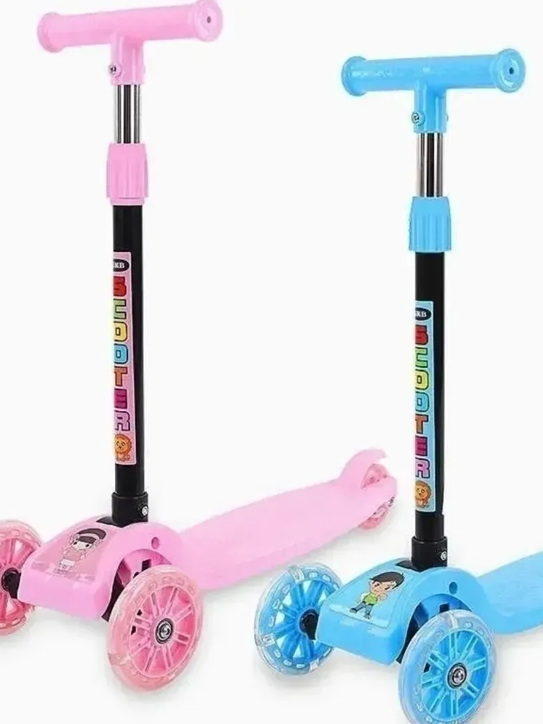 MONOPATIN LED INFANTIL 3 RUEDAS - FRENO AJUSTABLE - 2
