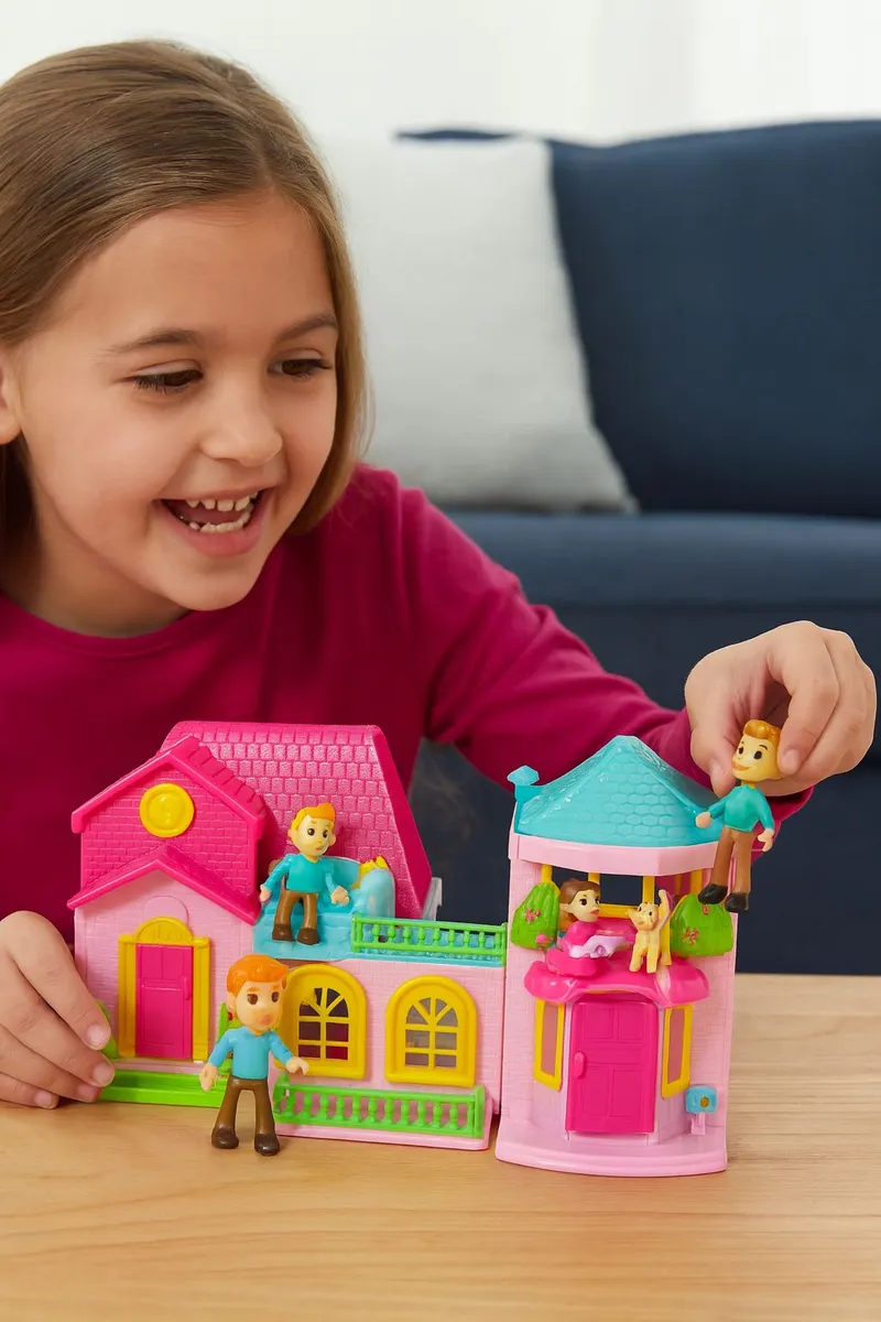 CASITA DE JUGUETE INTERACTIVA CON ACCESORIOS - 2