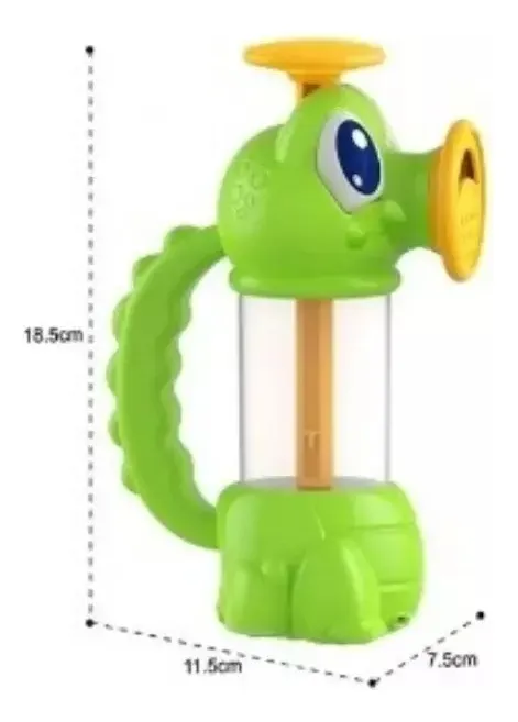JUGUETE DINO SPRAY DE BAÑO ROCIADOR PARA NIÑO - 2