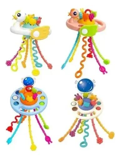JUGUETES SENSORIALES PARA BEBE S INSPIRADO MONTESSORI 4 EN 1 - 1