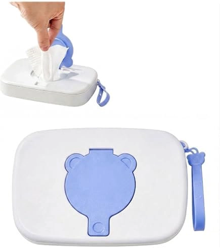 PORTA TOALLAS HUMEDAS PORTATIL PARA NIÑOS DISPENSADOR - 1
