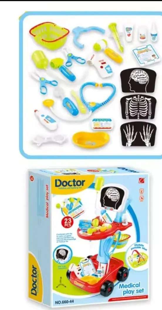 JUEGO MEDICO OFICIO SIMULADOR EDUCATIVO PARA NIÑOS 23 PCS - 2