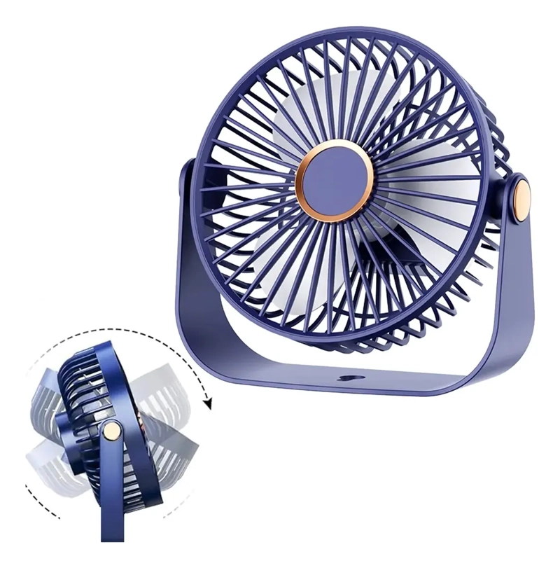 VENTILADOR ESCRITORIO USB MINI RECARGABLE AJUSTABLE - 1