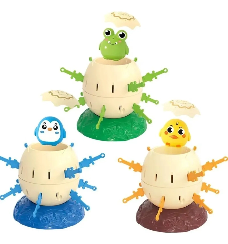 JUGUETE SAPITO - POLLITO BARRIL PIRATA CON ESPADAS AVENTURAS - 1