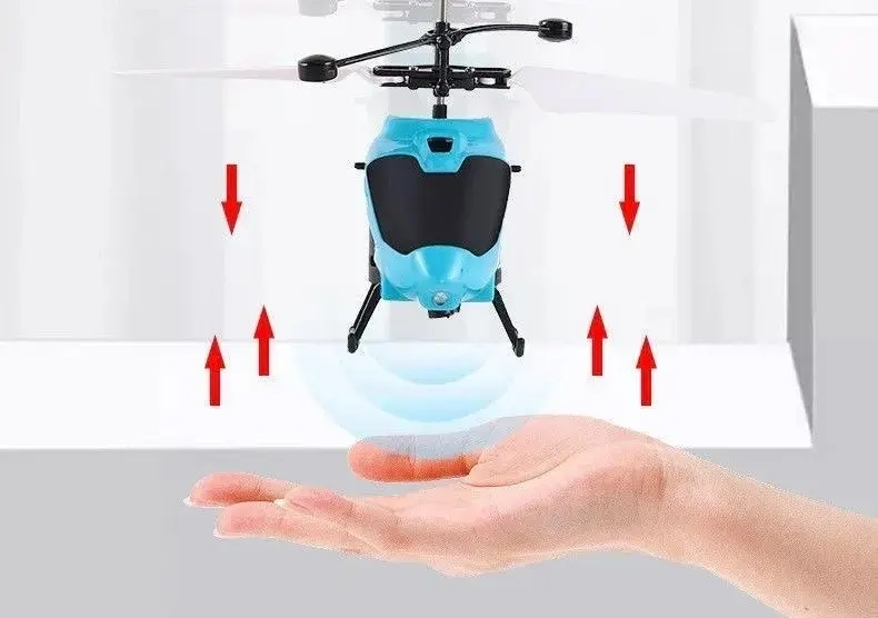 AVION PEQUEÑO CON DETECCION DE GESTOS RECARGABLE ALEATORIO - 2