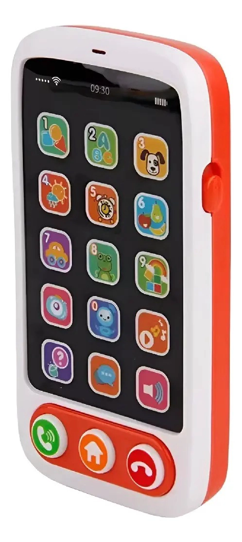 CELULAR DIDACTICO DE JUGUETE MUSICAL CON LUCES Y SONIDOS - 1