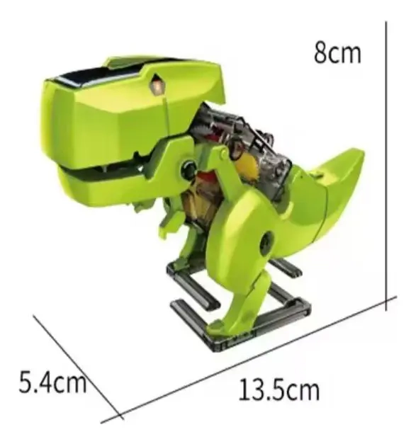 ROBOT SOLAR ARMABLE 3 EN 1 ENSAMBLAJE DINOSAURIO - 2