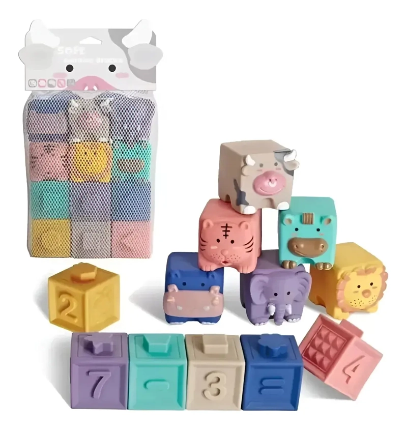 BLOQUES Y CUBOS PARA LA DUCHA Y BAÑO DE BEBE S Y/O NIÑOS - 1