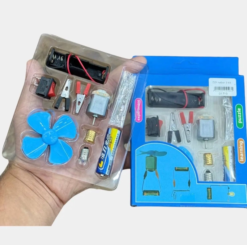 SET CIRCUITO ELECTRICO ESCOLAR DIDACTICO MANUALIDAD CIENCIAS - 2