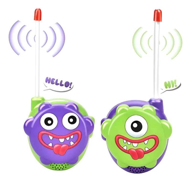 JUGUETE NIÑO RADIO TRANSMISOR WALKIE TALKIE SET DE 2UNID - 1