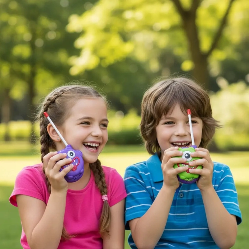 JUGUETE NIÑO RADIO TRANSMISOR WALKIE TALKIE SET DE 2UNID - 2