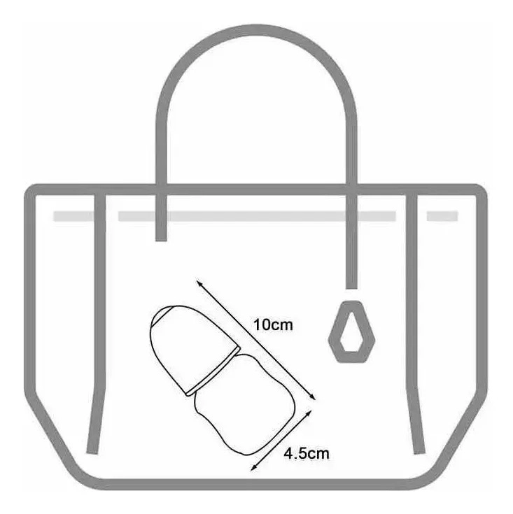 MAMADERA MINI PARA BEBES DE 60ML DE VIDRIO - 2