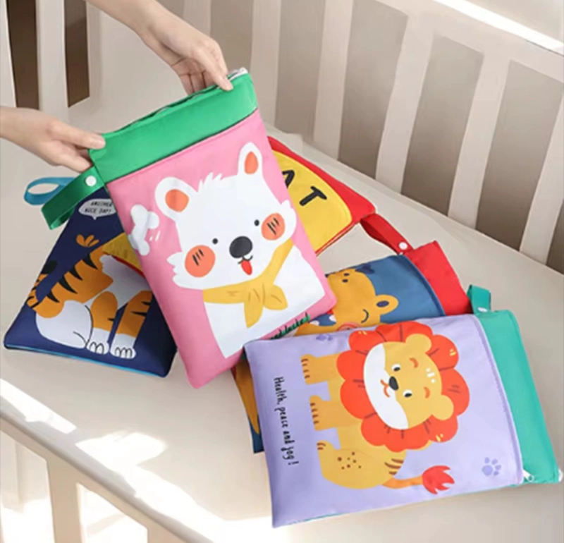 BOLSA PORTA PAÑALES DISEÑO INFANTIL ANIMADO ORGANIZADOR - 2