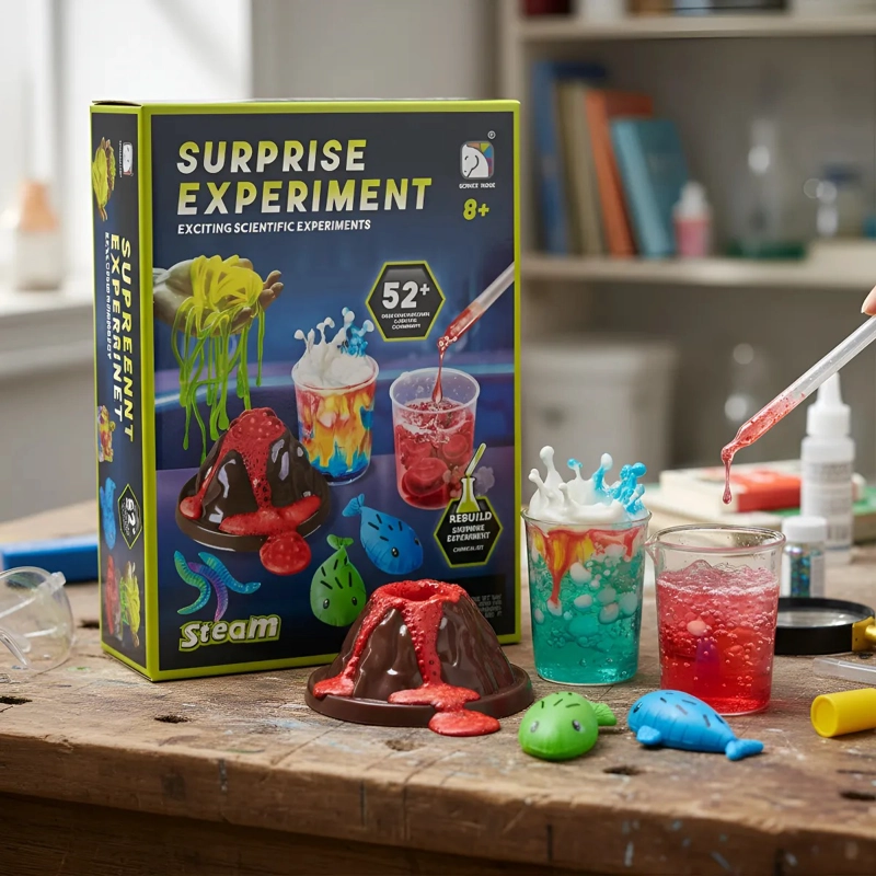 JUEGO DE QUIMICA 52 EN 1 PARA NIÑOS EXPERIMENTOS PARA NIÑOS - 1