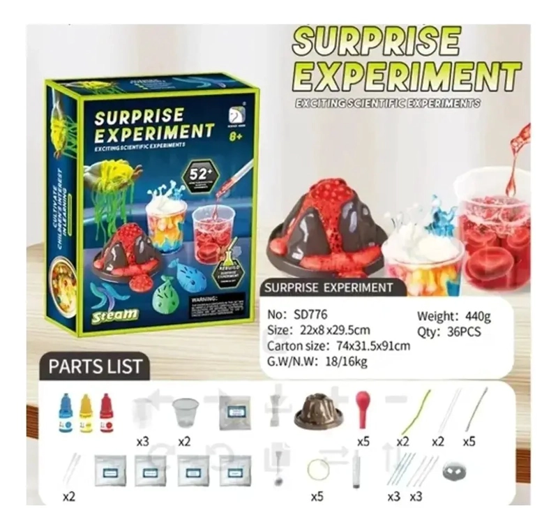 JUEGO DE QUIMICA 52 EN 1 PARA NIÑOS EXPERIMENTOS PARA NIÑOS - 2